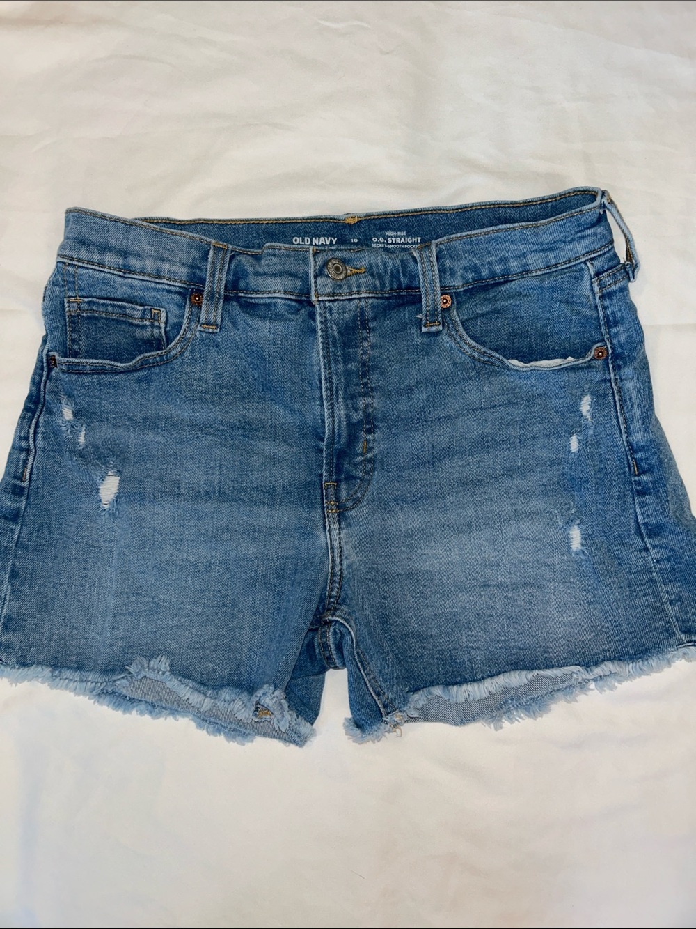 Old Navy OG High Rise Jean Shorts 10